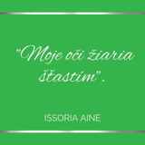 ISSORIA AINE 2 ml - Vzorek